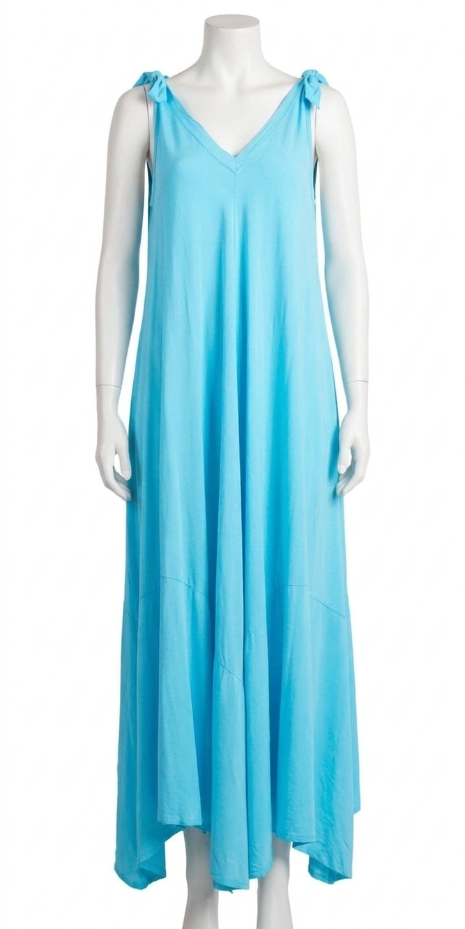 NEW GIGI MODA da amico maxi dress in turquoise